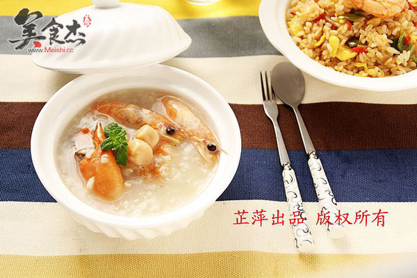 Seafood Congee recipe