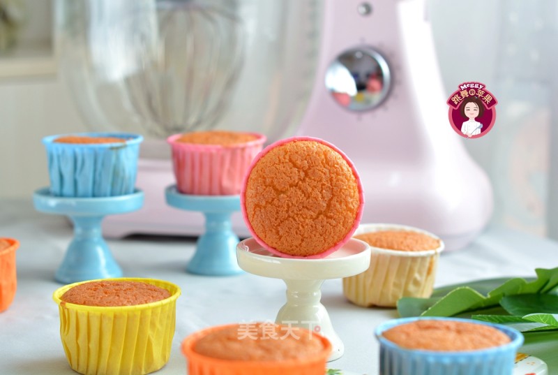 Corn Flour Sponge Cup Cakes