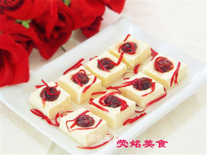 Rose Flower Tofu recipe