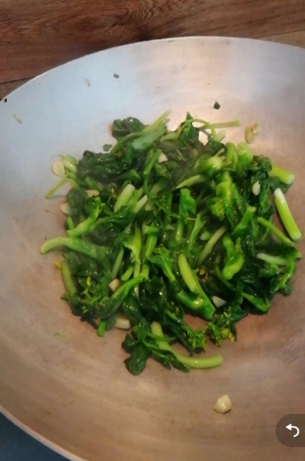 Vegetarian Stir-fried Cabbage Flowers recipe