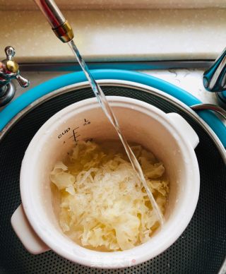 Bird's Nest Tremella Goji Soup recipe
