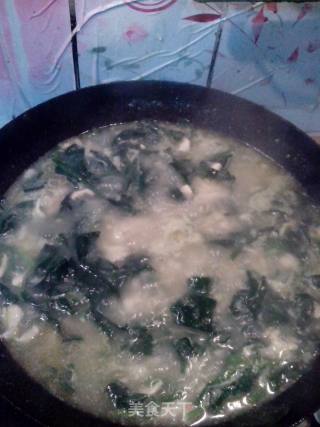 Chicken Spinach Kumpling Soup recipe