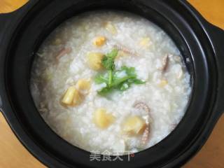 Scallop Squid Porridge recipe