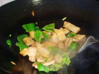 Green Pepper Twice Cooked Pork recipe