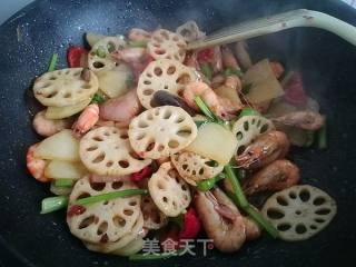 Homemade Dry Pot Shrimp recipe