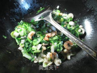 #trust of The Beauty# Open Foreign White Jade Mushroom Stir-fried Vegetables recipe