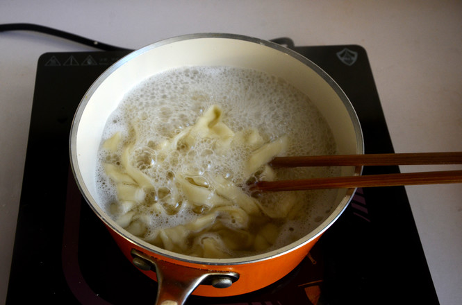 Convenient and Quick Mushroom Soup Noodles recipe