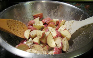 Roasted Baby Potatoes with Herbs recipe