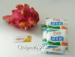 Red Dragon Fruit Yogurt recipe