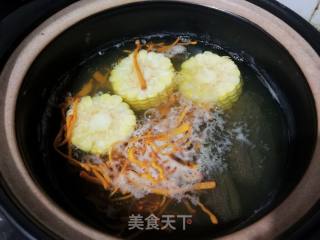 Corn Cordyceps Sea Cucumber Soup recipe