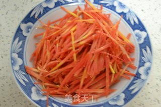 Toss with Carrot Shreds recipe