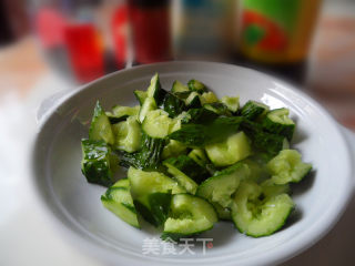 Fried Fritters with Cucumber recipe