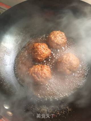 Meat Ball with Soy Sauce recipe