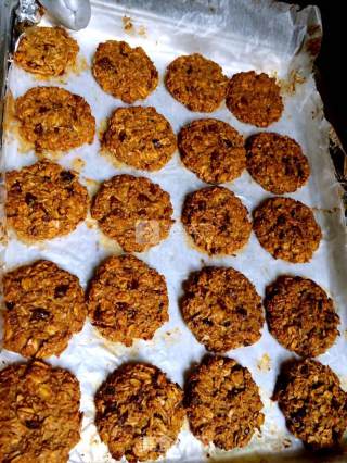 Cranberry Coffee Oatmeal Cookies recipe