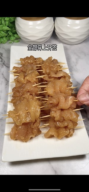 Toothpick Meat is So Delicious that Even Toothpicks Can’t Bear to Vomit 😂 recipe