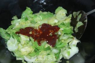 Cabbage with Tomato Sauce recipe
