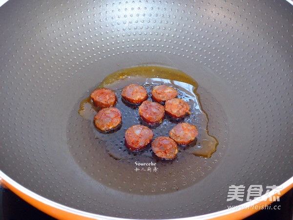 High-speed Way, Braised Rice with Dried Plums and Sausages recipe