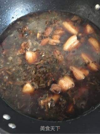 Pork with Plum Vegetables recipe