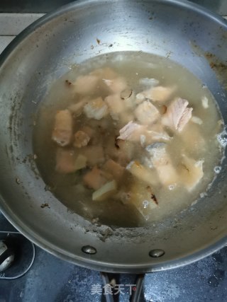 Salmon Tofu Soup recipe