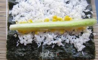 Refreshing Corn Sushi recipe