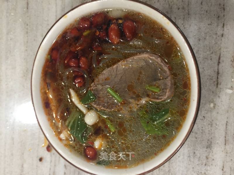 Homemade Beef Vermicelli Soup recipe