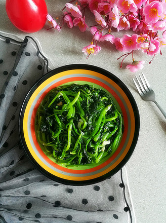 Stir-fried Chinese Kale recipe