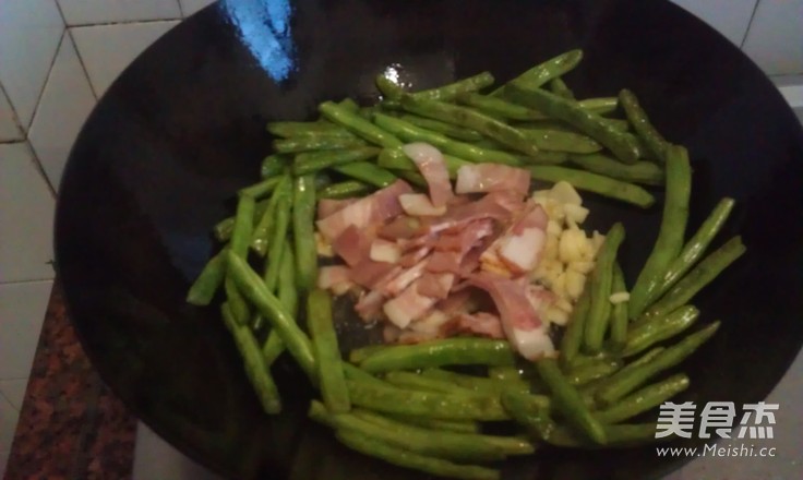 String Beans with Bacon recipe