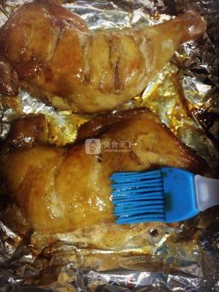 Roasted Chicken Drumsticks with Honey Sauce recipe