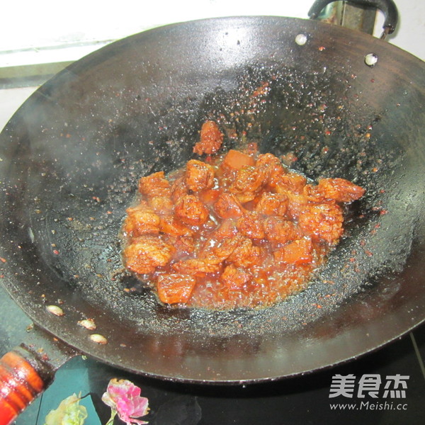 Vegetarian Diced Pork recipe