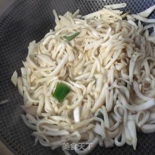 Fried Ribs with Pleurotus Eryngii recipe