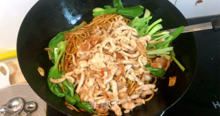 Shanghai Fried Noodles recipe