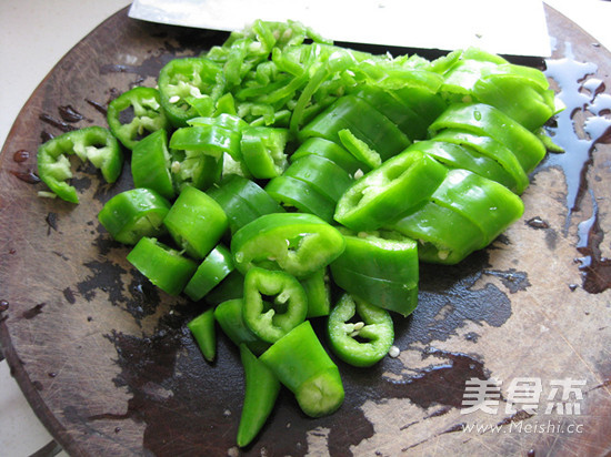 Stir-fried Pork Lung with Hot Peppers recipe