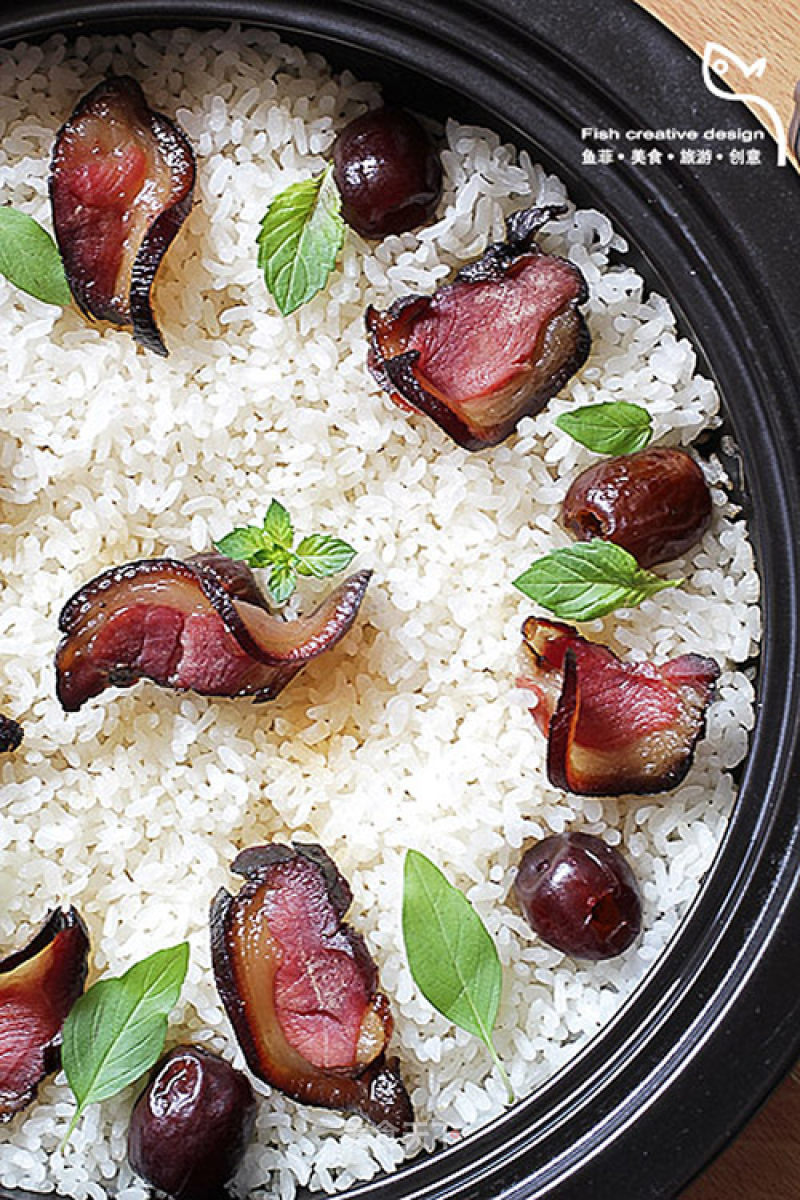 Qingcheng Mountain Old Bacon Claypot Rice recipe