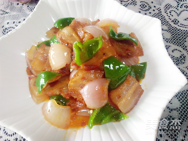 Onion Twice-cooked Pork recipe