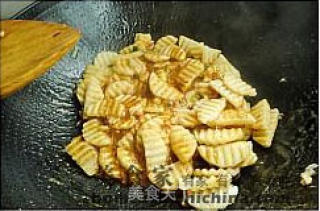 Fried Kidney with Yam recipe
