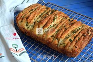 #aca烤明星大赛# Scallion Fragrant Pork Floss Shredded Bread recipe