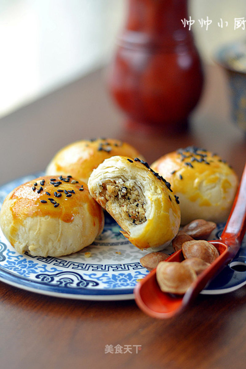 Chinese Dim Sum-【five-ken Shortbread Cookies】 recipe