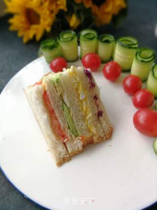 Rainbow Sandwich recipe