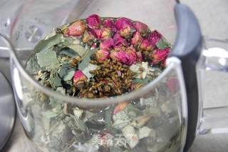 Cassia Seed Lotus Leaf Rose Tea-the Time for Summer Scraping recipe