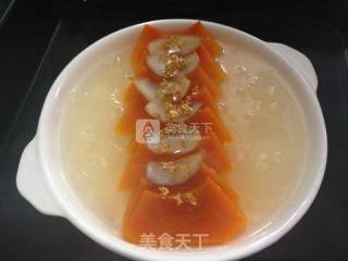 Tremella Lily Pumpkin Steamed (oven Version) recipe