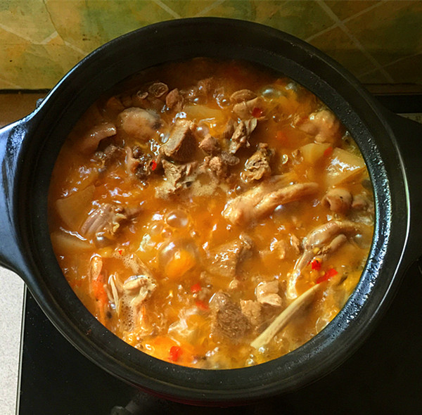 Casserole Duck Meat Claypot recipe