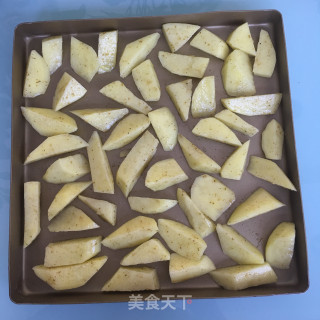 Roasted Cumin Potato Wedges recipe