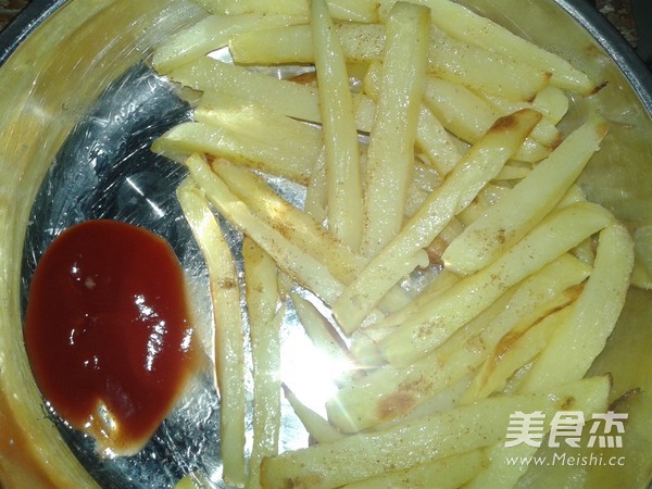 Oven Version of French Fries recipe