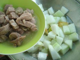 Lean Meat and Winter Melon Soup recipe