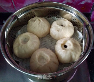 Red Bean Paste Buns recipe