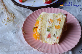 #aca Fourth Session Baking Contest# Create Erotic and Colorful Fruit Cream Cakes recipe