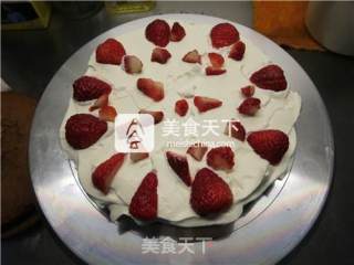 #aca烤明星大赛#fresh Fruit Naked Cake recipe