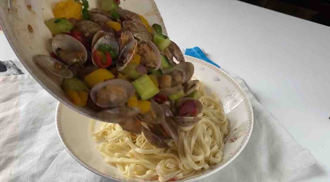 Clam Noodles recipe