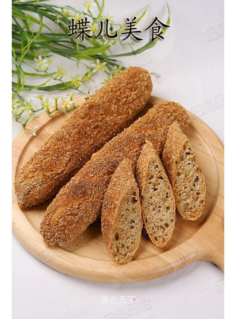 Wheat Bran Stick Bread recipe