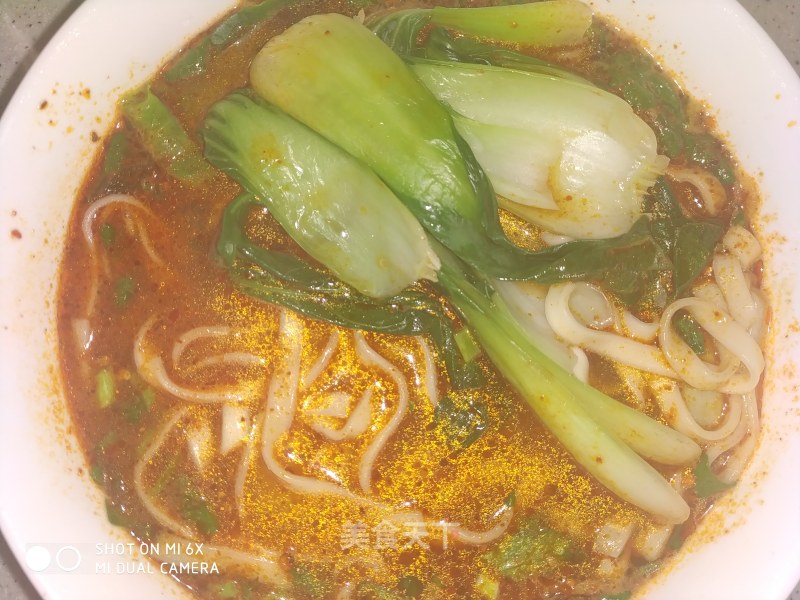 Lazy Version of Sour Noodle Soup recipe